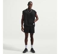 Nike N.A.C. Sudadera con Capucha de Forro Polar Dri-Fit sin Mangas para Hombre, Negro/Negro, IF2795-010, S