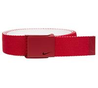 Nike New Tech Essentials - Cinturón reversible para hombre, Rojo universidad/Blanco, talla única