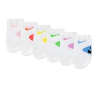 NIKE Nhn Infant 6pk Smiley Ank NHN INFANT 6PK SMILEY ANK Bebé-Niñas