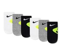 NIKE Nhn Infant 6pk Smiley Ank NHN INFANT 6PK SMILEY ANK Unisex adulto