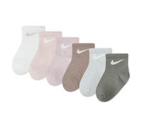 NIKE Nhn Swoosh 6pk Infant Ankle So Lamp Bebé-Niñas