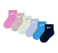 NIKE Nhn Swoosh 6pk Infant Ankle So NHN SWOOSH 6PK INFANT ANKLE SO Bebé-Niñas