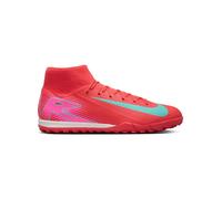 Nike Mercurial Superfly 10 Academy Zapatillas de fútbol de Perfil Alto TF, Soccer Shoe Hombre, Ember Glow/Aurora Green, 45 EU