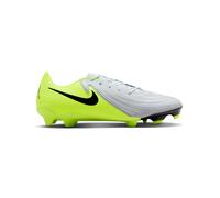 Nike Phantom GX 2 Academy MG - Tenis Bajos de fútbol FD6723, Plateado/Negro/Verde Fluorescente, 41 EU