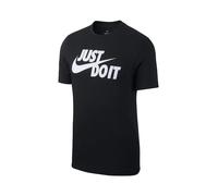 Nike M NSW tee Just Do It Swoosh T-Shirt, Hombre, Black/White, 2XL