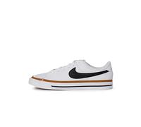 Nike - Court Legacy, Zapatillas de Gimnasia, White/Black-Desert Ochre-Gum Light Brown,