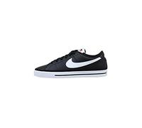 Nike - Nike Court Legacy, Zapatos de Tenis, Black/White-Gum Light Brown,