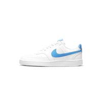 NIKE Nike Court Vision Low Next Nature, Sneaker Hombre, Blanco White Lt Photo Blue, 46 EU