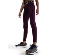 Nike Nike - Malla de niños G Np Legging Nike. Burdeos Talla L