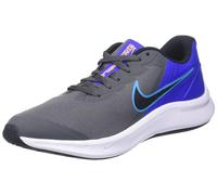 Nike - Nike Star Runner 3, Zapatilla de Deporte, Iron Grey Black Blue Lightning,