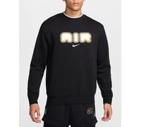 Nike Nike - Sudadera de hombre Sportwear Air Crew Nike. Negro Talla M