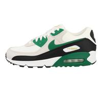 NIKE Nike Tenis de correr Air Max 90 para hombre, BLANCO/MALAQUITA-NEGRO-MALAQUITA, 7 UK (8 US)