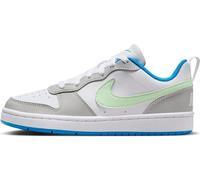 Nike Niño Corto Borough Low Recraft (GS) Zapatillas de Deporte, Lt Iron Ore Vapor Green White Photo Blue, 38.5 EU