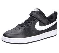 Nike Niños Court Borough Low 2, Black/White, 35.5 EU