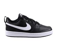 Nike Niños Court Borough Low 2, Black/White, 35.5 EU
