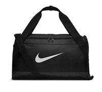 Nike Nk Brsla S Duff Bolsa, Unisex Adulto, Negro/Blanco