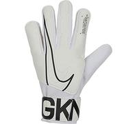 Nike Nk Gk Match-Fa19 Soccer Gloves, Unisex Adulto, White/(Black), 10