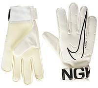 Nike Nk Gk Match Jr-Fa19 Soccer Gloves, Unisex niños, White/(Black), 7