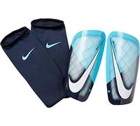 Nike NK Merc LT GRD Espinilleras, Unisex Adulto, Azul Glacier/Azul Gamma/Obsidian, XL