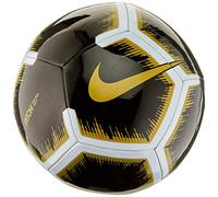 Nike NK PTCH-FA18 Balón de fútbol, Adultos Unisex, Black/White/Mtlc Vivid Gold, 4