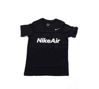 NIKE NSW Air SS, Camiseta Niños Unisex, Black/Black, S