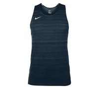 Nike NT0300-451 Mens Nike Stock Dry Miler Singlet Vest Hombre Navy Tamaño L