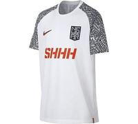 Nike NYR B NK Dry Top SS T-Shirt, Niños, White/Challenge Red, S