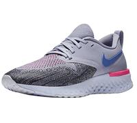 Nike Odyssey React Flyknit 2, Running Shoe Mujer, Indigo Haze/Sapphire/Negro/Iron Purple, 38 EU