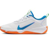 NIKE Omni Multi-Court (GS), Zapatos, Blanco Foto Azul Vapor Verde, 35.5 EU