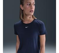 Nike One Classic Camiseta de manga corta Dri-FIT - Mujer - Azul XS (EU 32-34)