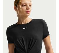 Nike One Classic Twist Camiseta de manga corta Dri-FIT - Mujer - Negro