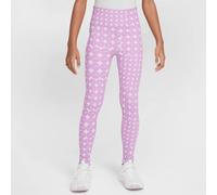 Nike One Dri-FIT All Over Print Leggings morado 158