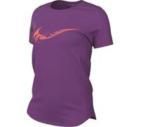 Nike One Dri-Fit FV6373-518 Camiseta de Correr de Manga Corta con Gráfico (Mujer), Fucsia Caliente/Beyond Pink FV6373-518,