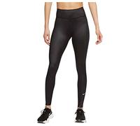Nike One Dri Fit Mv Shne Mr Tights Black/White L