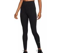Nike One Dri Fit Mv Shne Mr Tights Black/White S