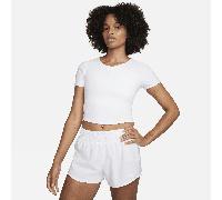 Nike One Fitted Camiseta corta de manga corta Dri-FIT - Mujer - Blanco XXS (EU 30)