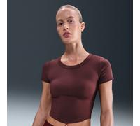 Nike One Fitted Camiseta corta de manga corta Dri-FIT - Mujer - Rojo XL (EU 48-50)