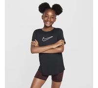 Nike One Fitted Camiseta de manga corta Dri-FIT - Niña - Negro