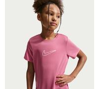 Nike One Fitted Camiseta de manga corta Dri-FIT - Niña - Rosa M