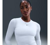 Nike One Fitted Camiseta de manga larga Dri-FIT - Mujer - Blanco XXL (EU 52-54)