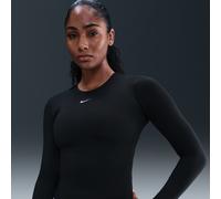 Nike One Fitted Camiseta de manga larga Dri-FIT - Mujer - Negro L (EU 44-46)
