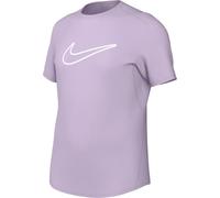 Nike One Fitted Dri-Fit FZ5600-537 - Camiseta de Manga Corta para niños Mayores (niñas), Color Blanco