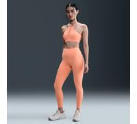 Nike One Leggings de 7/8 de talle alto - Mujer - Naranja M (EU 40-42)