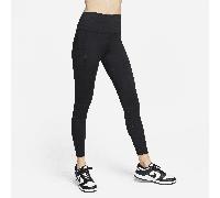 Nike One Leggings de 7/8 y talle alto con bolsillos - Mujer - Negro XS (EU 32-34)