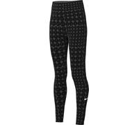 Nike One Leggings De Talle Alto Dri-Fit - Niña, Black/White, HF8228-010, XS