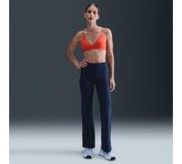 Nike One Pantalón Dri-FIT de talle alto plegable - Mujer - Azul L (EU 44-46)