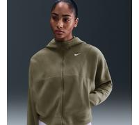 Nike One Parte de arriba con cremallera completa Therma-FIT - Mujer - Verde M (EU 40-42)