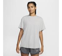Nike One Relaxed Camiseta de manga corta Dri-FIT - Mujer - Gris S (EU 36-38)
