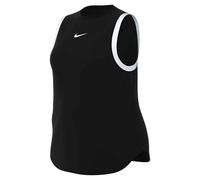 Nike One Relaxed FN2813-011 - Camiseta sin Mangas para Mujer (Talla Grande), Color Negro y Blanco