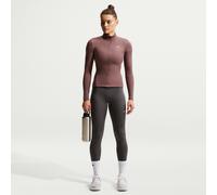 Nike One Seamless Front Leggings de talle alto y longitud completa - Mujer - Gris XXL (EU 52-54)